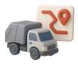 Garbage truck itineraries
